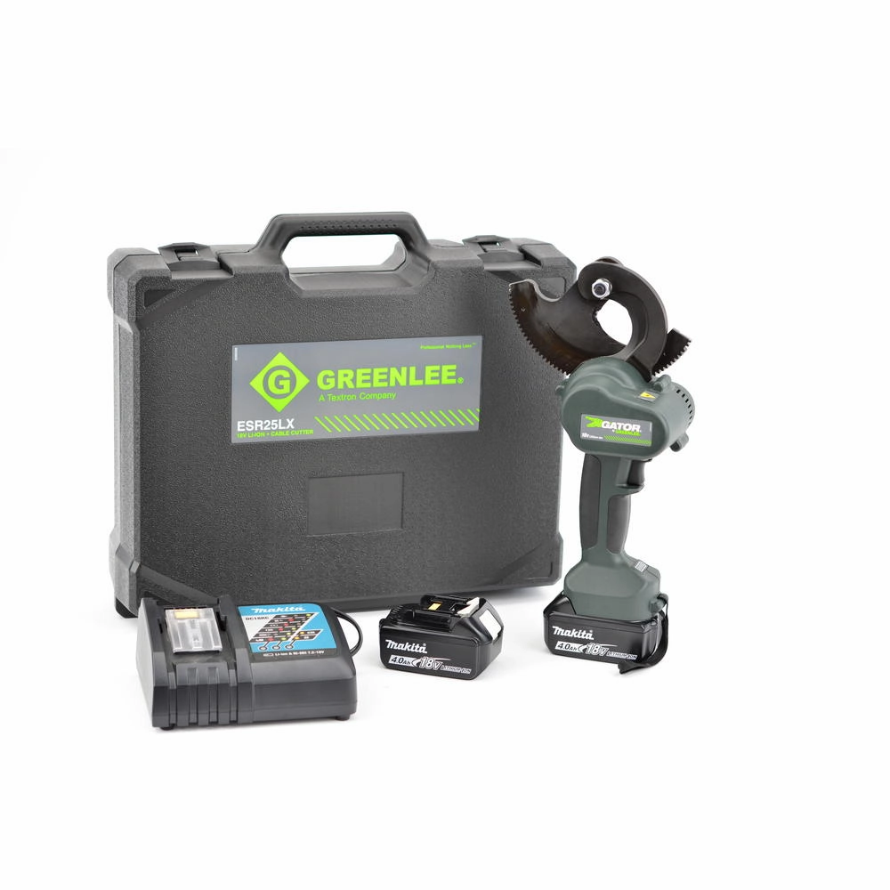 Greenlee ESR25LX11 Battery Ratchet ACSR Cutter, 120V