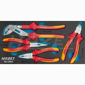 Hazet 163-226/4  VDE pliers set