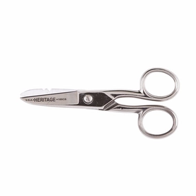 Heritage Cutlery 100CDS Electrician Scissor / Notched / Deep Serration