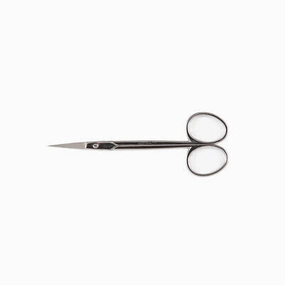 Heritage Cutlery 104C 4 1/2'' Embroidery Scissors / Curved Blade