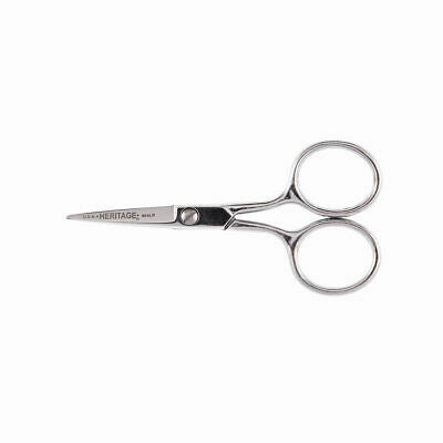 Heritage Cutlery 404LR 4'' Embroidery Scissor / Large Ring