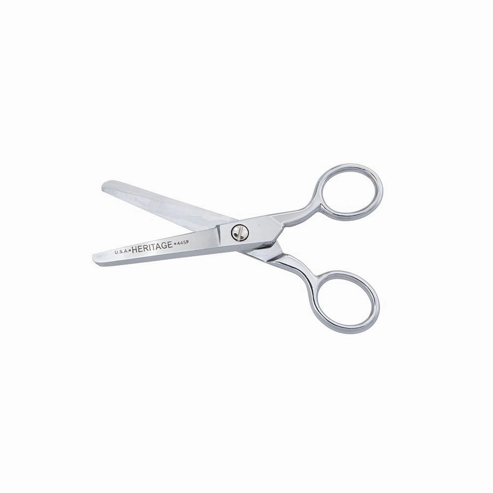 Heritage Cutlery 445F 5'' Safety Scissors / Fully Rounded Tips