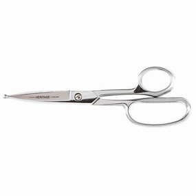 Heritage Cutlery 718LRBP 8 5/8'' Heavy Duty Shear w/ Large Ring / Ball Tips