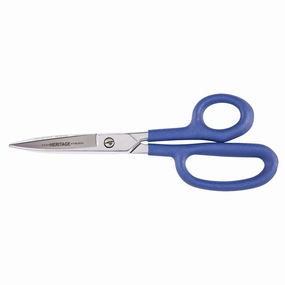 Heritage Cutlery 718LRTG 8 5/8'' Heavy Duty Shear w/ Large Ring / Texture Grip
