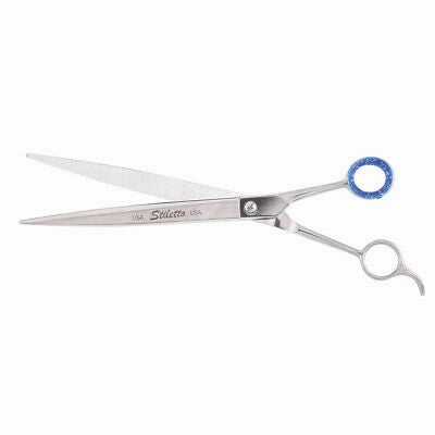 Heritage Cutlery ST10 10'' Pet Grooming Scissor w/ Semi-oval Shape Blade