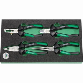 Heyco 00990001086 Set of Pliers, 4 Pcs