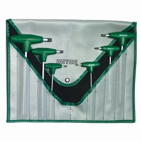 Heyco 01347722080 Wrenches, L-Shaped For TORX Socket Screws 6 Pieces