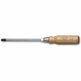 Heyco 01405003080 Phillips Screwdriver with Hardwood Handle, PH3