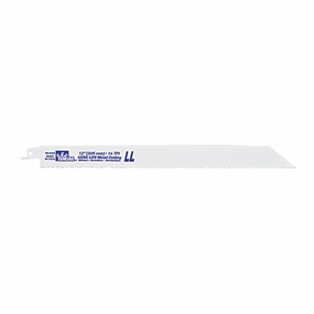Ideal 36-048 Long-Life Metal Cutting Recip. Blades, 12 x 1 x .050, 14 TPI