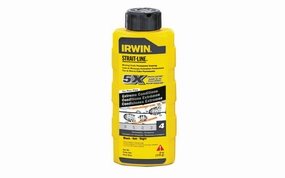 Irwin Strait-Line 6 oz Black Marking Chalk, Extreme Conditions - Permanent