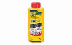 Irwin Strait-Line 6 oz Red Marking Chalk, Extreme Conditions - Permanent