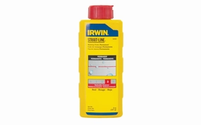 Irwin Strait-Line 8 oz Red Marking Chalk - Permanent