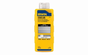 Irwin Strait-Line 8 oz White Marking Chalk - Standard