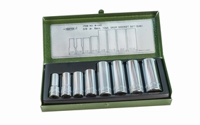 Japanese 3/8" Dr. SAE Deep Socket Set 12 Pt. ~ 8 PC Set