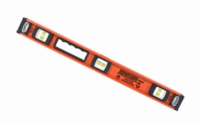 Johnson Level 24" Heavy Duty I-Beam Aluminum Level
