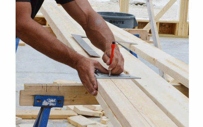 Johnson Level 7" Aluminum Rafter Square