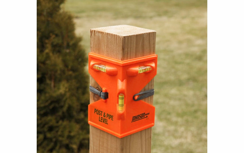Johnson Level Post & Pipe Level - Orange