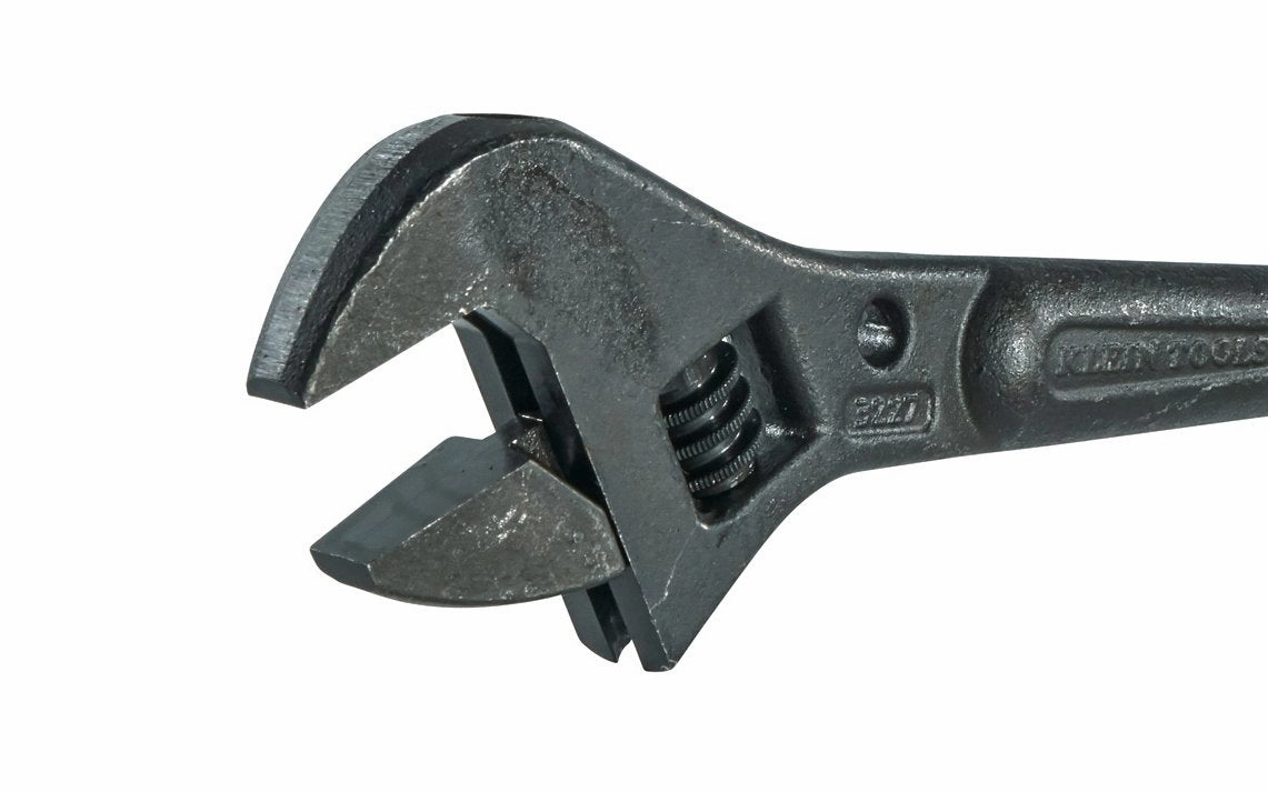 Klein 10" Adjustable Wrench with Spud Handle ~ 3227
