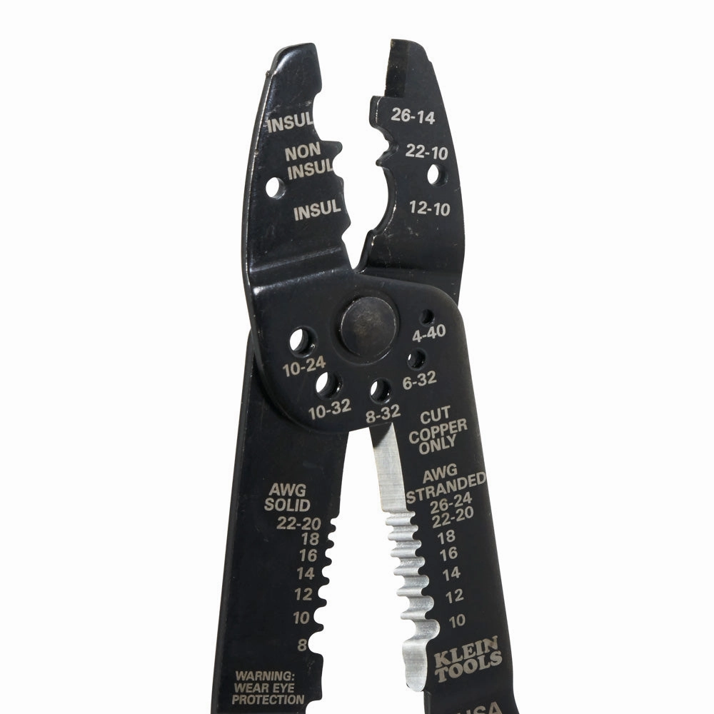 Klein Tools 1001 Multi-Purpose Electrician's Tool 8-22 AWG Red 8 1/2 Inches