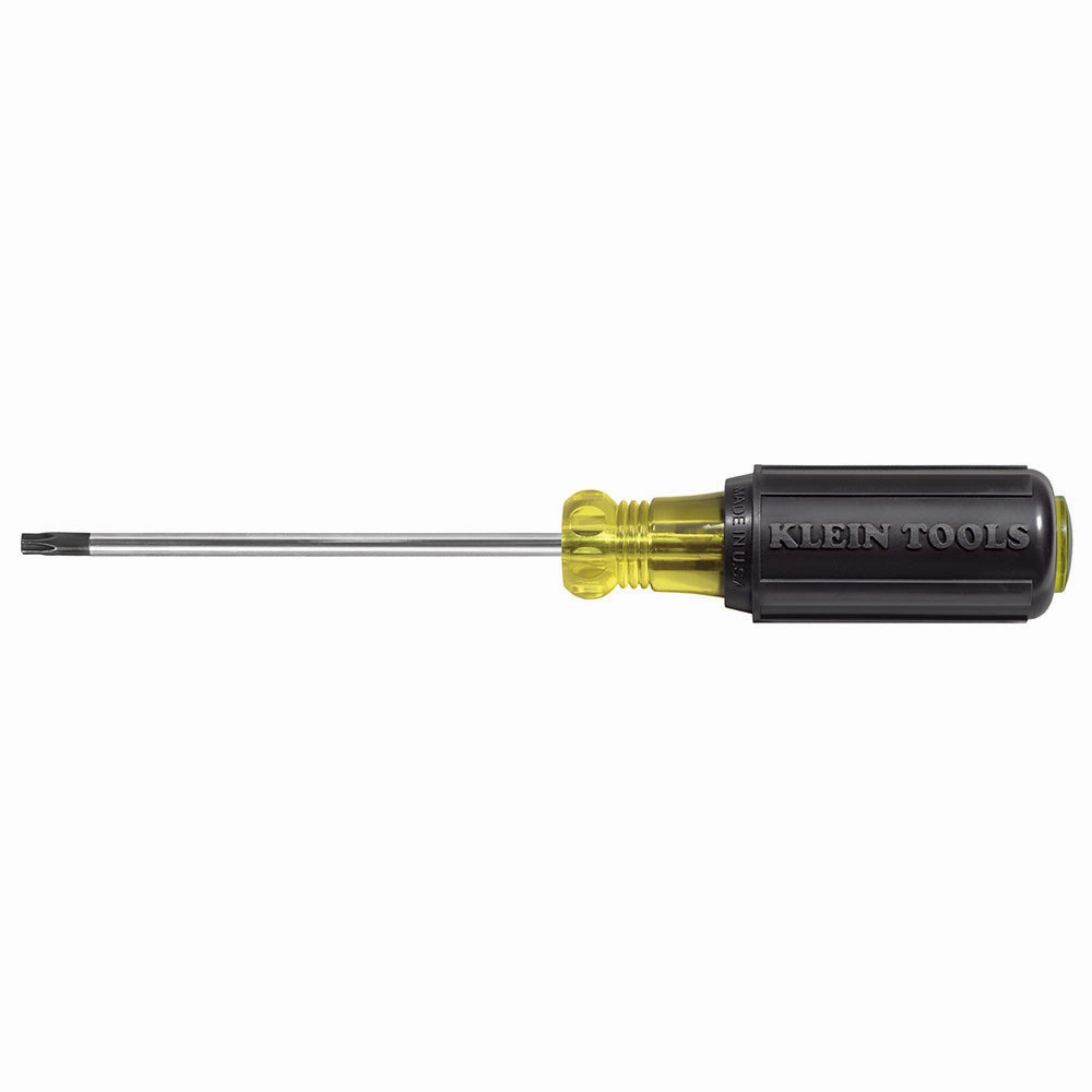 Klein Tools 19543 T20 TORX Screwdriver, Round Shank, Cushion Grip