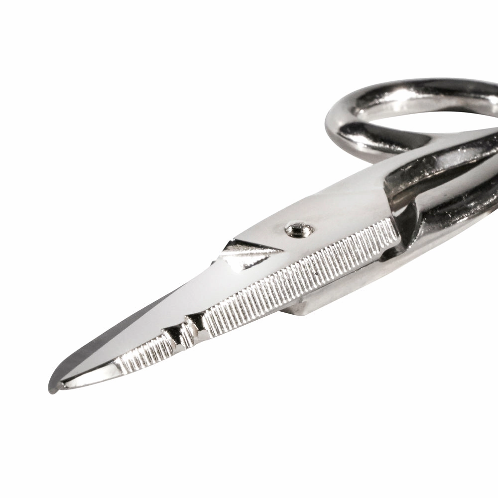 Klein Tools 2100-7 Electrician Scissors for Home Theater, Datacom, Telecom, Cuts, Crimps, Strips, Nickel Plated