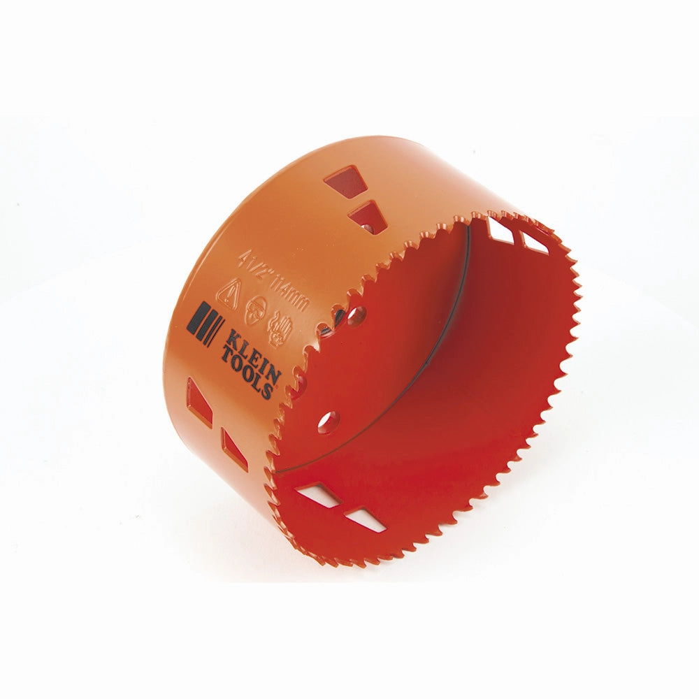 Klein Tools 31972 Bi-Metal Hole Saw, 4-1/2"