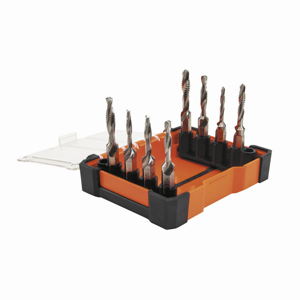 Klein Tools 32217 Drill Tap Tool Kit, 8-Piece