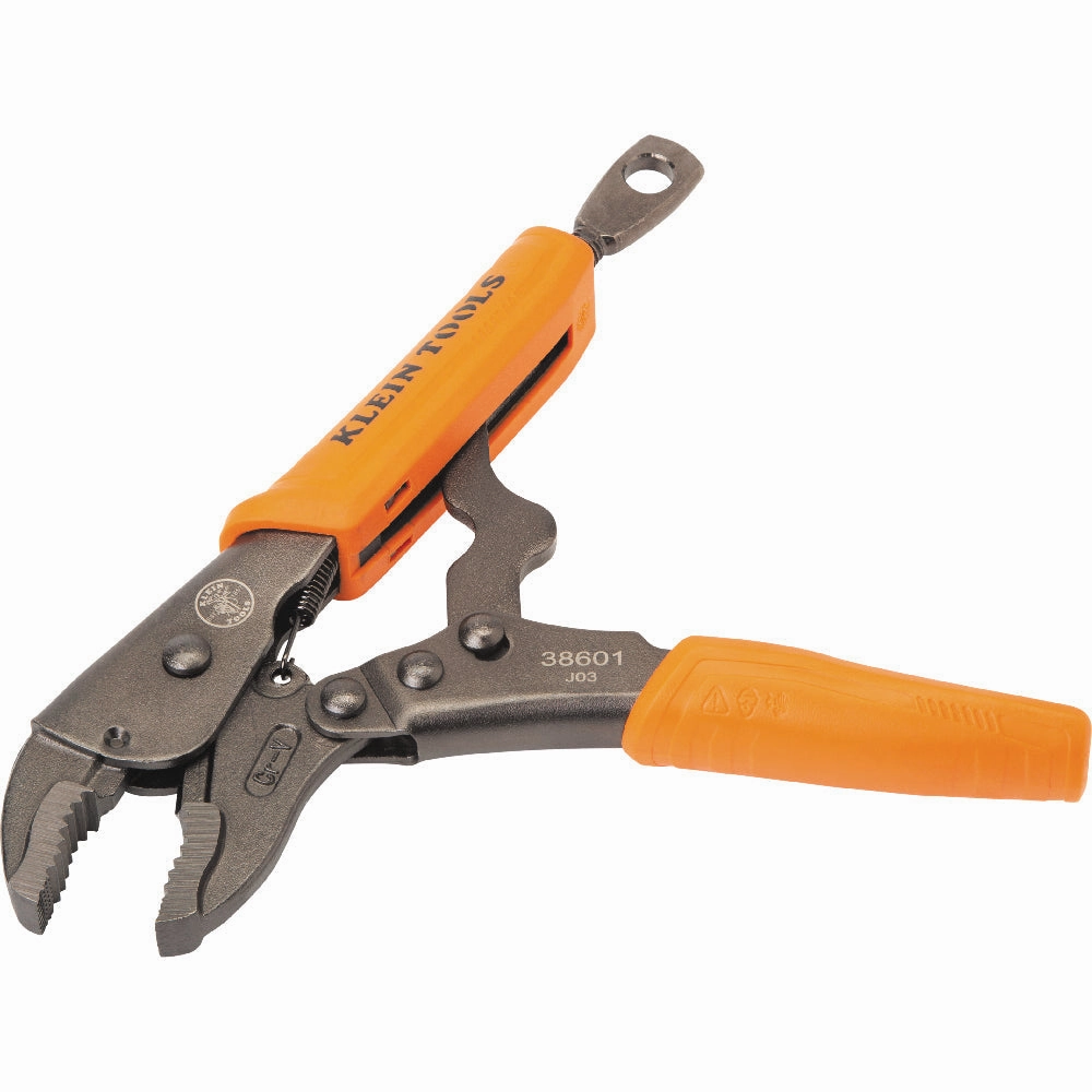 Klein Tools 38601 Curved Jaw Locking Pliers, 7"