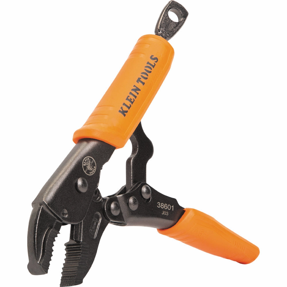 Klein Tools 38601 Curved Jaw Locking Pliers, 7"
