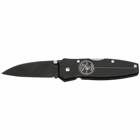 Klein Tools 44001-BLK Black Lightweight Lockback Knife, 2-1/2-Inch