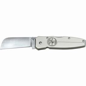 Klein Tools 44007 Lightweight Lockback Knife 2-1/2-Inch Silver
