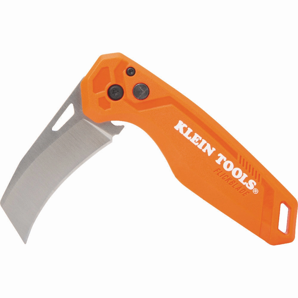 Klein Tools 44321 FLICKBLADE Hawkbill Folding Pocket Knife