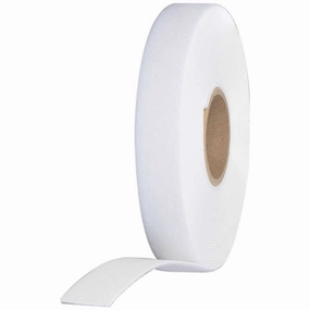Klein Tools 450-960 Hook and Loop Tape, 3/4-Inch, 25-Foot, White, Custom Length Cable Ties