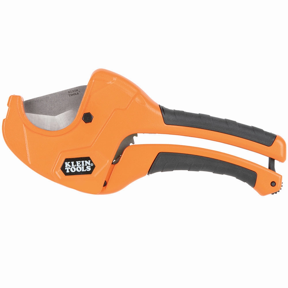 Klein Tools 50063 Ratcheting PVC Pipe Cutter, 1 1/4"