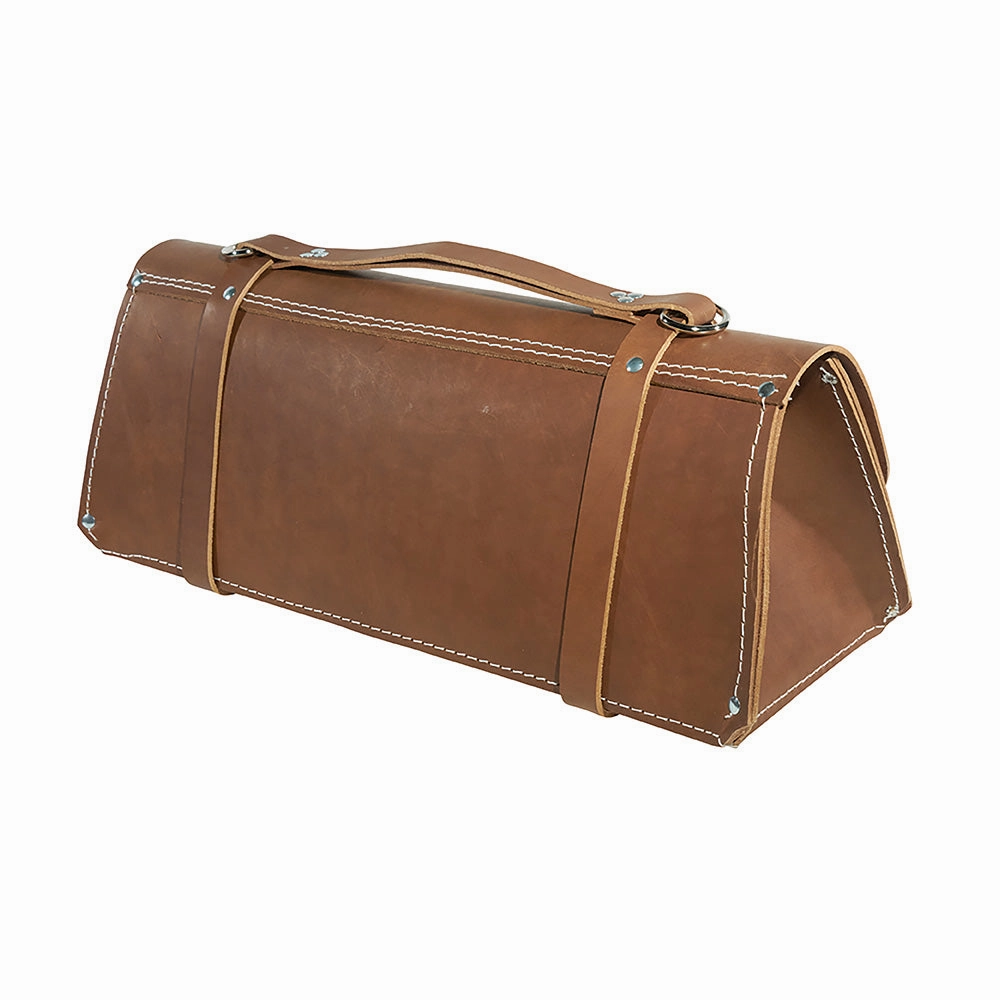 Klein Tools 5108-20 Deluxe Leather Bag, 20-Inch