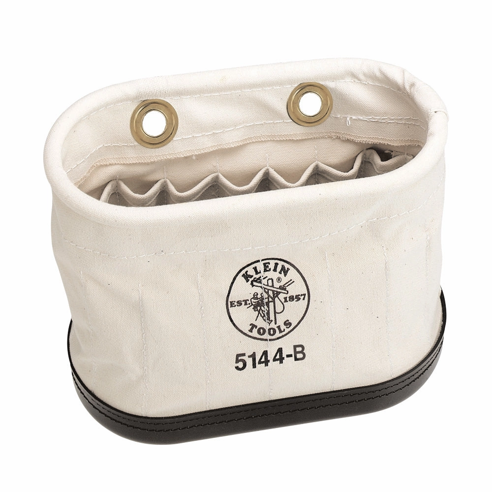 Klein Tools 5144B Aerial Basket Oval Bucket with 15 Interior Pockets