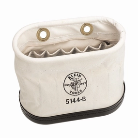 Klein Tools 5144B Aerial Basket Oval Bucket with 15 Interior Pockets