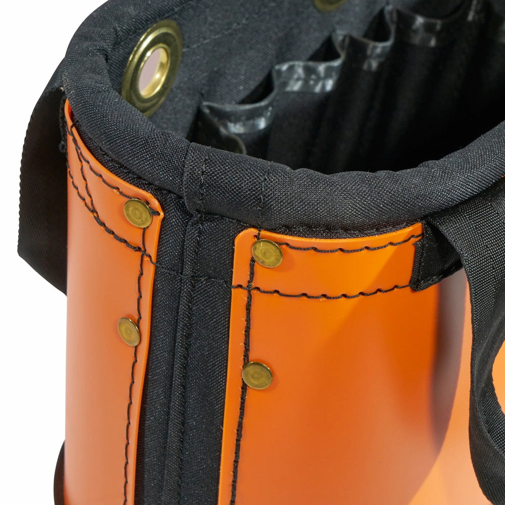 Klein Tools 5144HBS Hard Body Oval Bucket Orange/Black