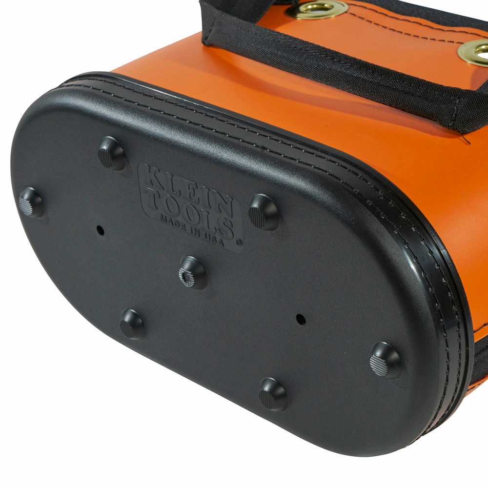 Klein Tools 5144HBS Hard Body Oval Bucket Orange/Black