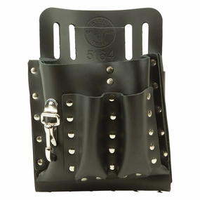 Klein Tools 5164 8-Pocket Tool Pouch Slotted