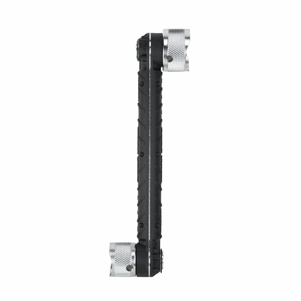 Klein Tools 56999 Conduit Locknut Wrench for 1/2-Inch and 3/4-Inch Connectors, Direct Drive Heads Rotate