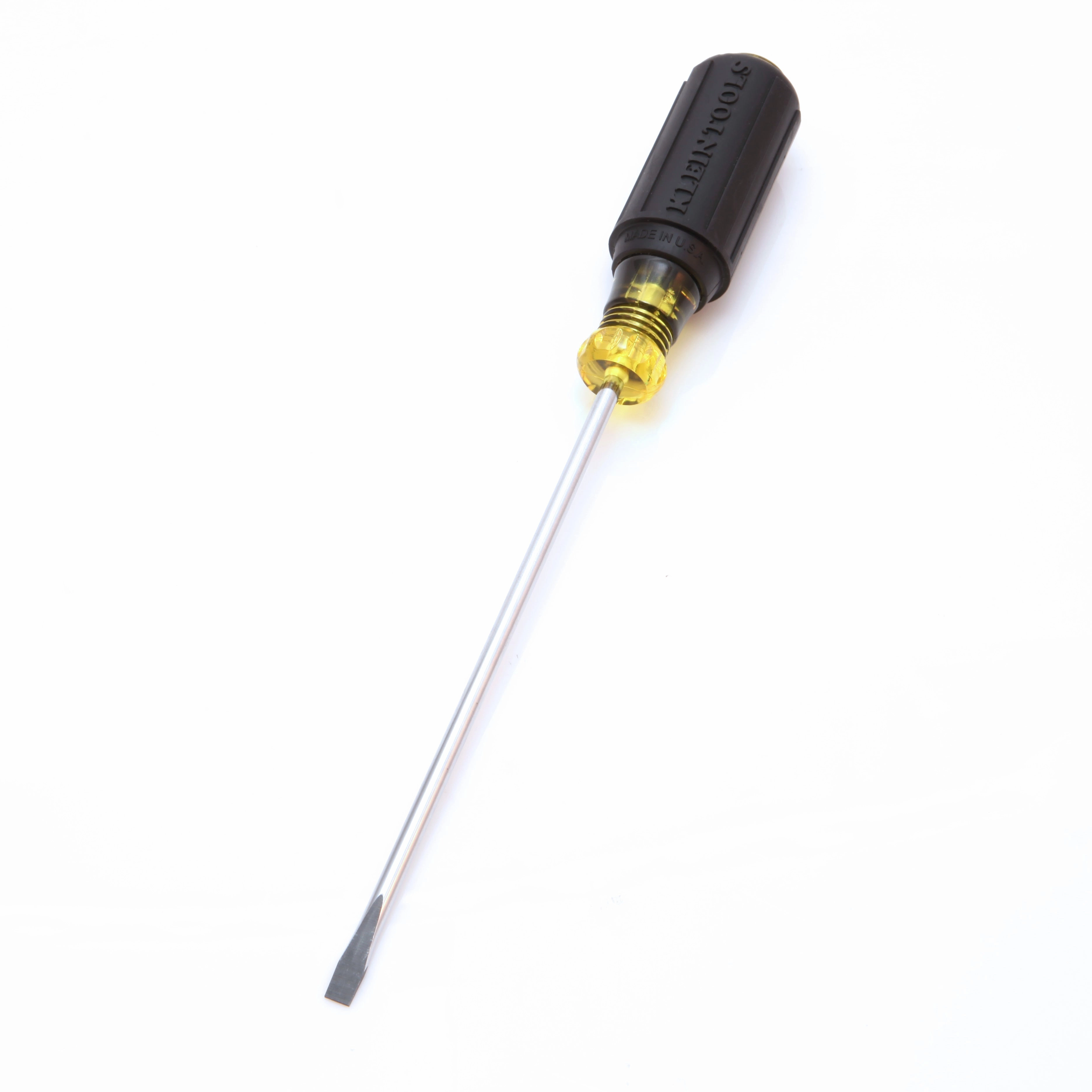 Klein Tools 601-6 3/16'' Cabinet Tip 6'' Shank Screwdriver