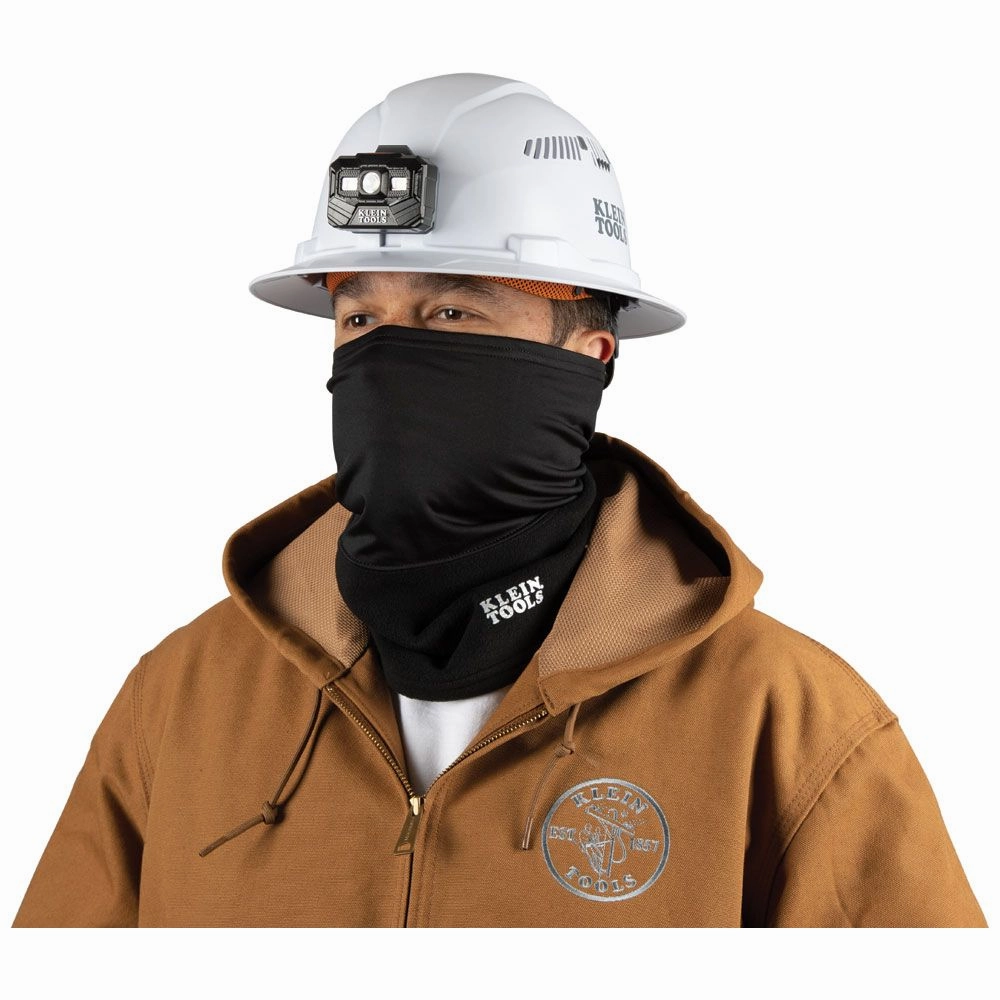 Klein Tools 60466 Neck and Face Warming Half-Band, Black