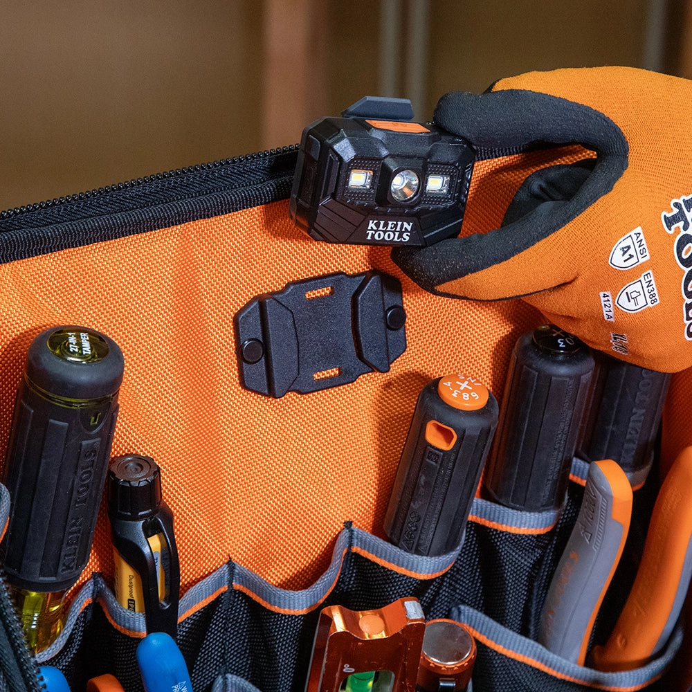 Klein Tools 62482 Tradesman Pro Tool Station Tool Bag Backpack, 27 Pockets