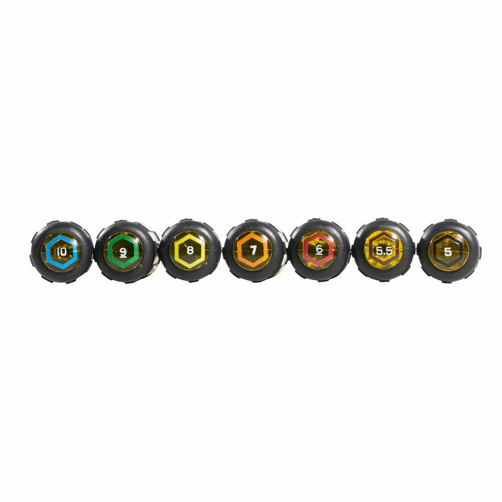 Klein Tools 65160 Metric Nut Driver Set, 3-Inch Shafts, 7-Piece
