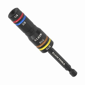 Klein Tools 651QS Quad-4 Deep-Well Heavy-Duty Impact Flip Socket, SAE