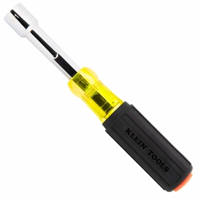 Klein Tools 654916MAG Color-Coded Magnetic Hollow-Shaft Heavy-Duty Nut Driver, 9/16"