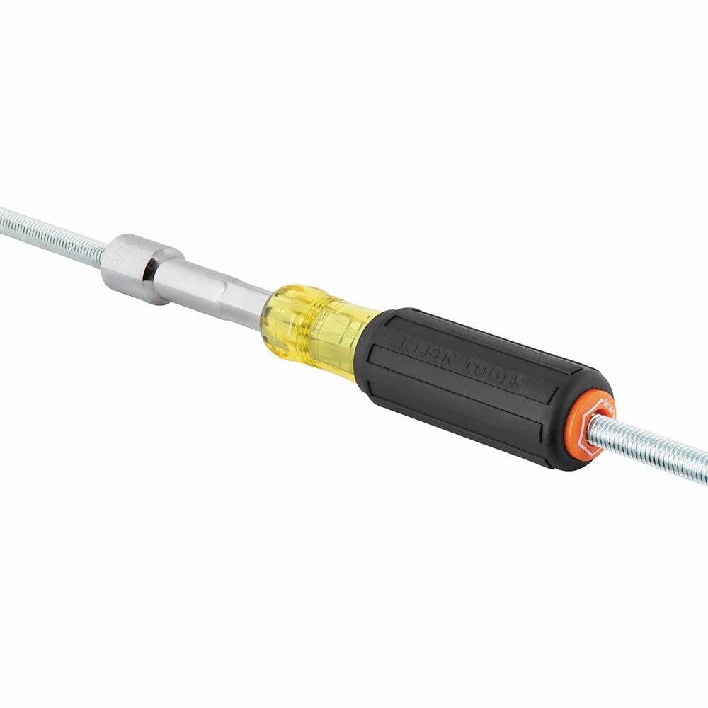 Klein Tools 654916MAG Color-Coded Magnetic Hollow-Shaft Heavy-Duty Nut Driver, 9/16"
