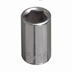 Klein Tools 65603 9/32-Inch Standard 6-Point Socket, 1/4-Inch Drive