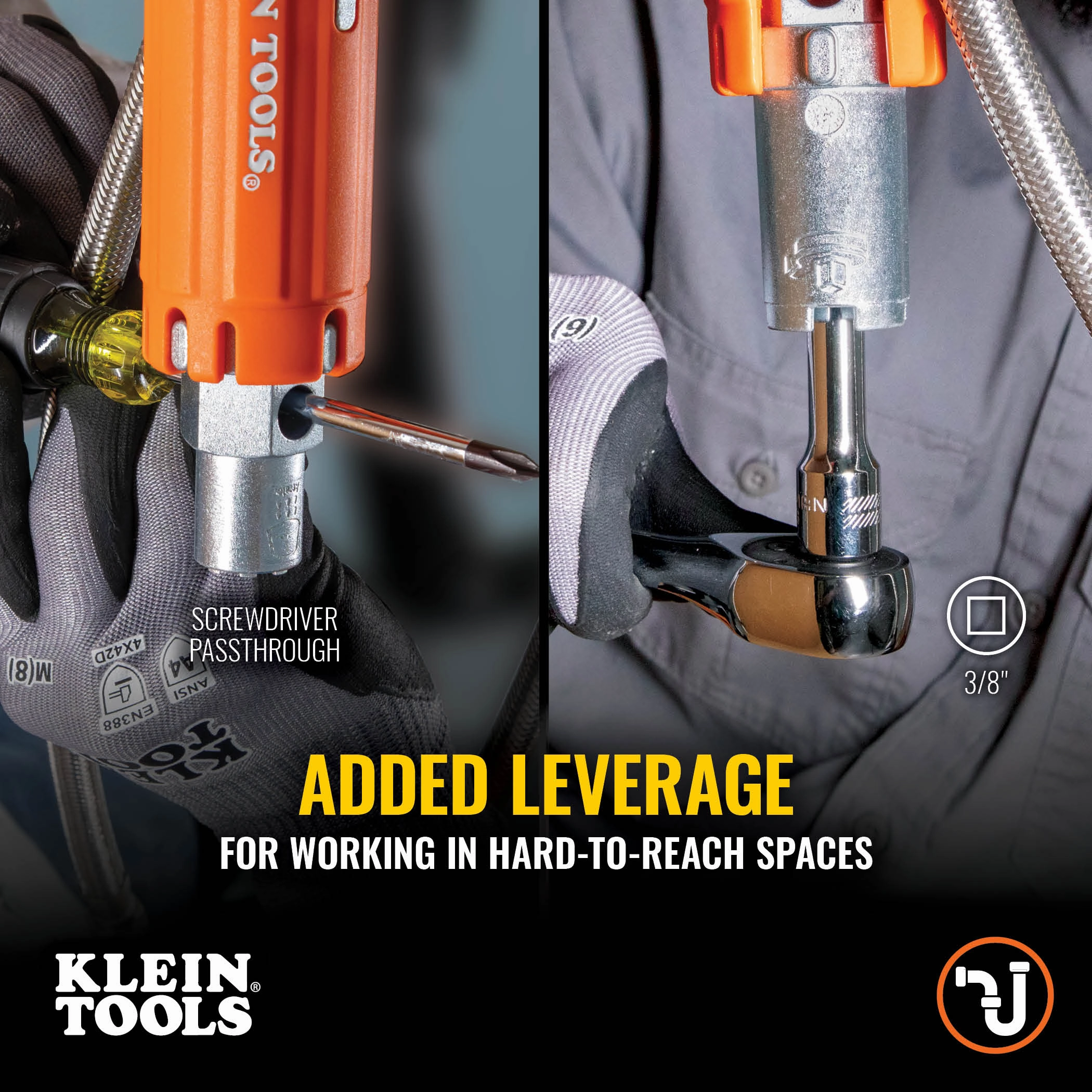 Klein Tools 68098 12-in-1 Faucet Wrench Multi Tool